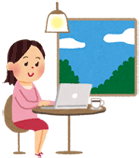 室内の女性のイメージ画像