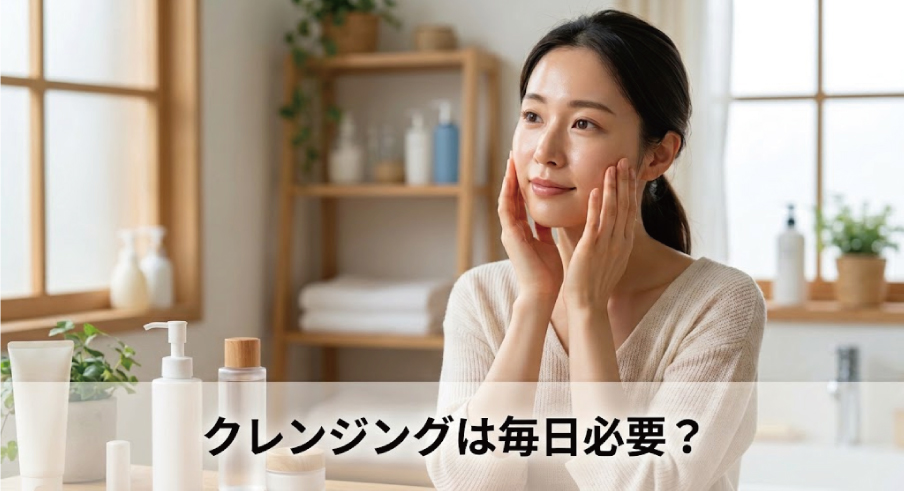 クレンジングは 毎日必ずする必要あるの?