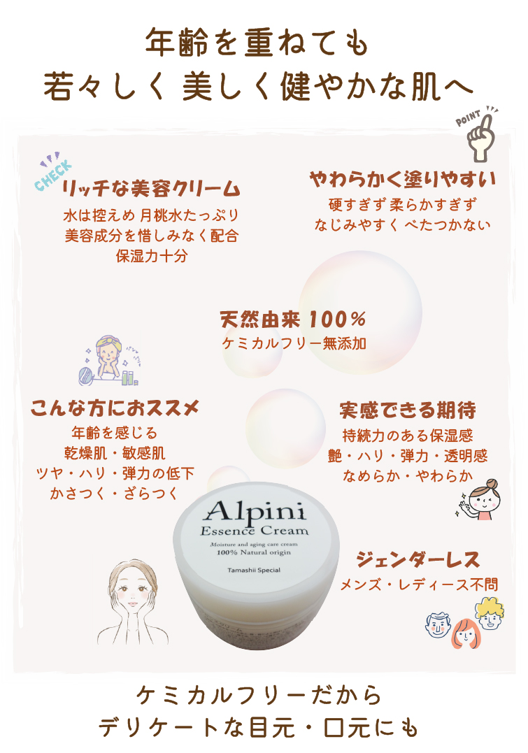 アルピニエッセンスクリーム50g