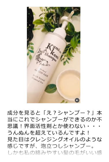 カミノカミシャンプー