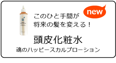 ＜オリジナルヘアケア＞頭皮化粧水