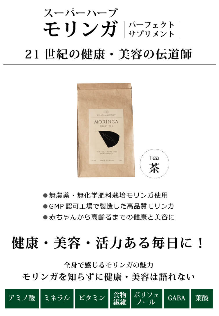 琉球新美茶モリンガ ティーパック30包入り アクアグリーン沖縄